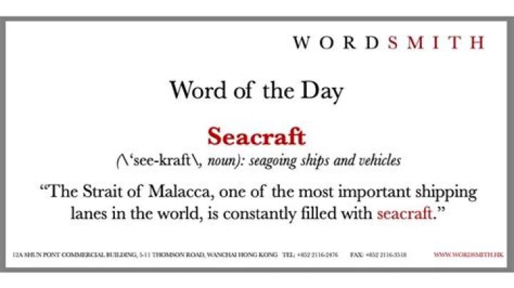 Is seacraft a word?