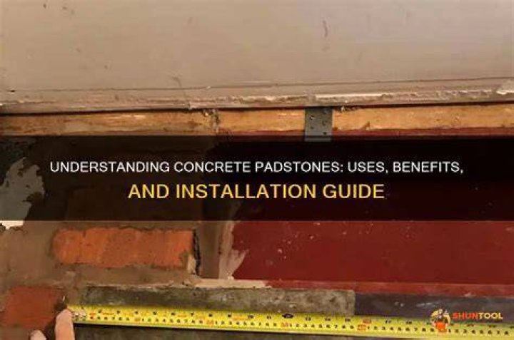 When are padstones needed?
