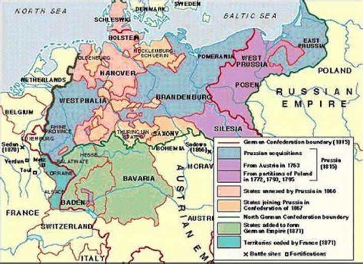 When did prussia unite germany?