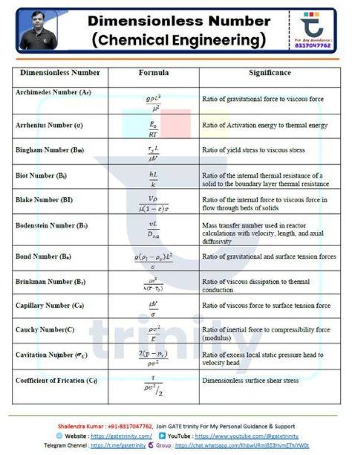 Why are dimensionless quantities used in chemical engineering?