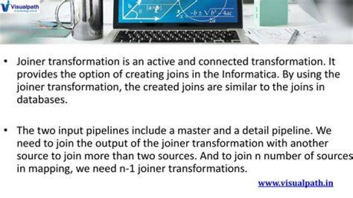 Why joiner transformation is used?